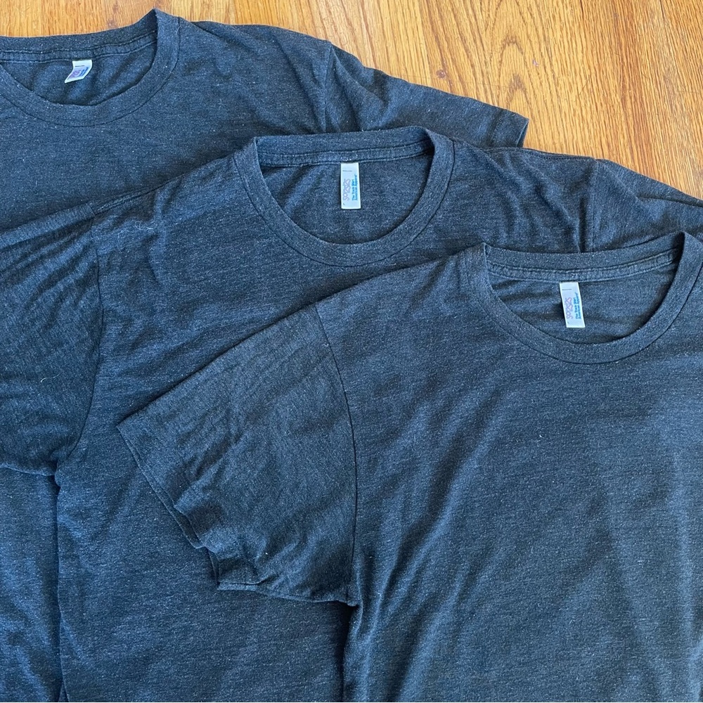 Vintage American Apparel Classic Gray T-Shirts